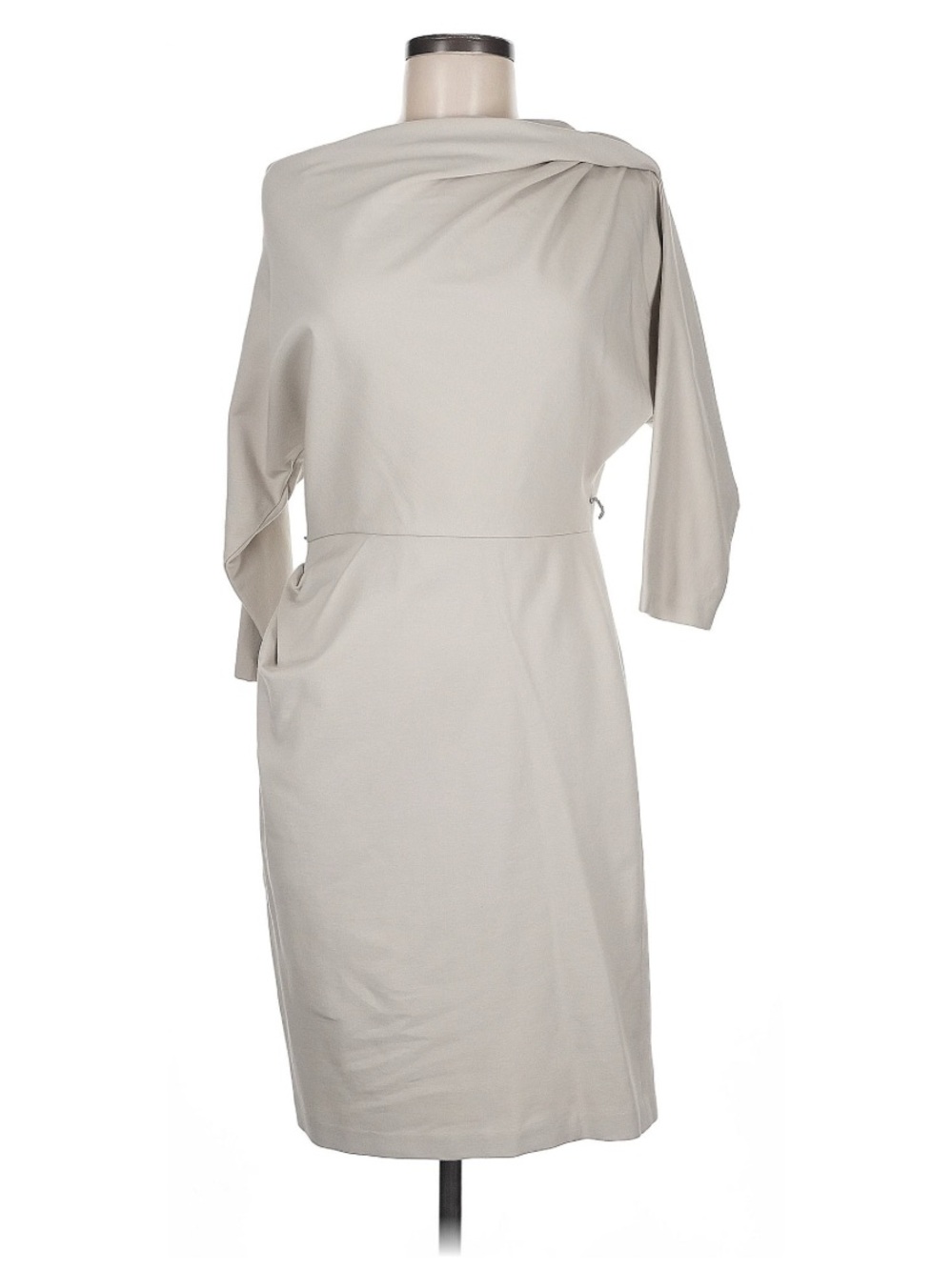 Suzi Chin for Maggy Boutique Tan Midi Dress